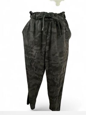 lululemon athletica Dark Gray Camo Track‎ Pants